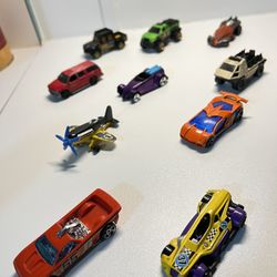 Mattel Car Lot Vintage   Mattel 10 pieces 