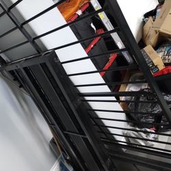 X-Rocker Twin Sized Bedframe/ Black