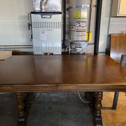 Solid Wood Dining Table 