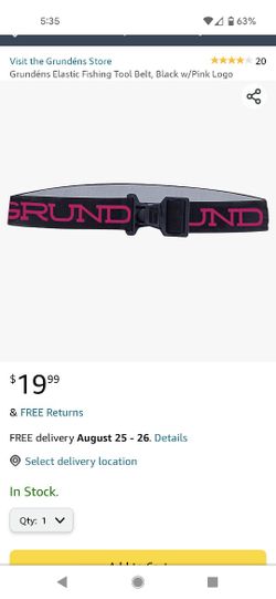 Grundens Elastic Women's Belt