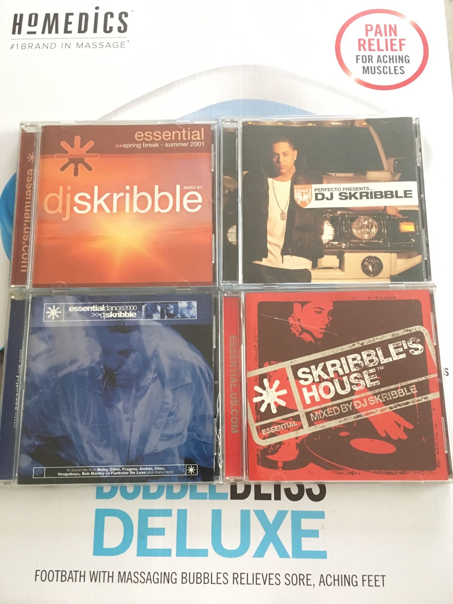 DJ SKRIBBLES cds collection is for sale.
