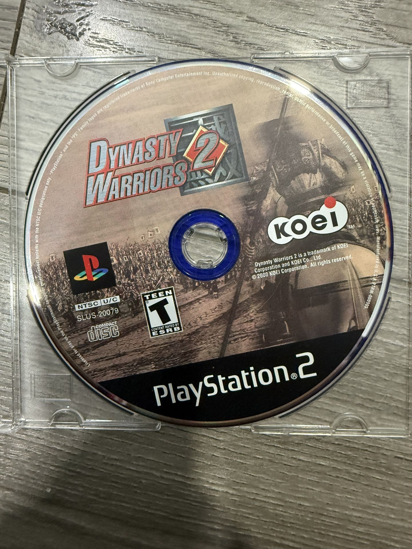 Dynasty Warriors 2 For Ps2 (disc Only)