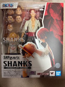 S.H. Figuarts Shanks & Monkey D. Luffy Childhood One Piece