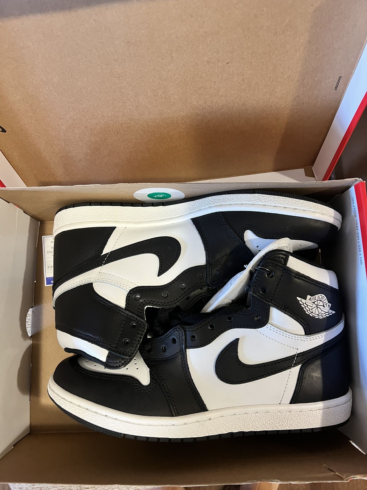 Jordan 1 High 85 OG Black And White 9.5