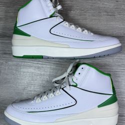 Nike Air Jordan 2 Lucky Green Size 11