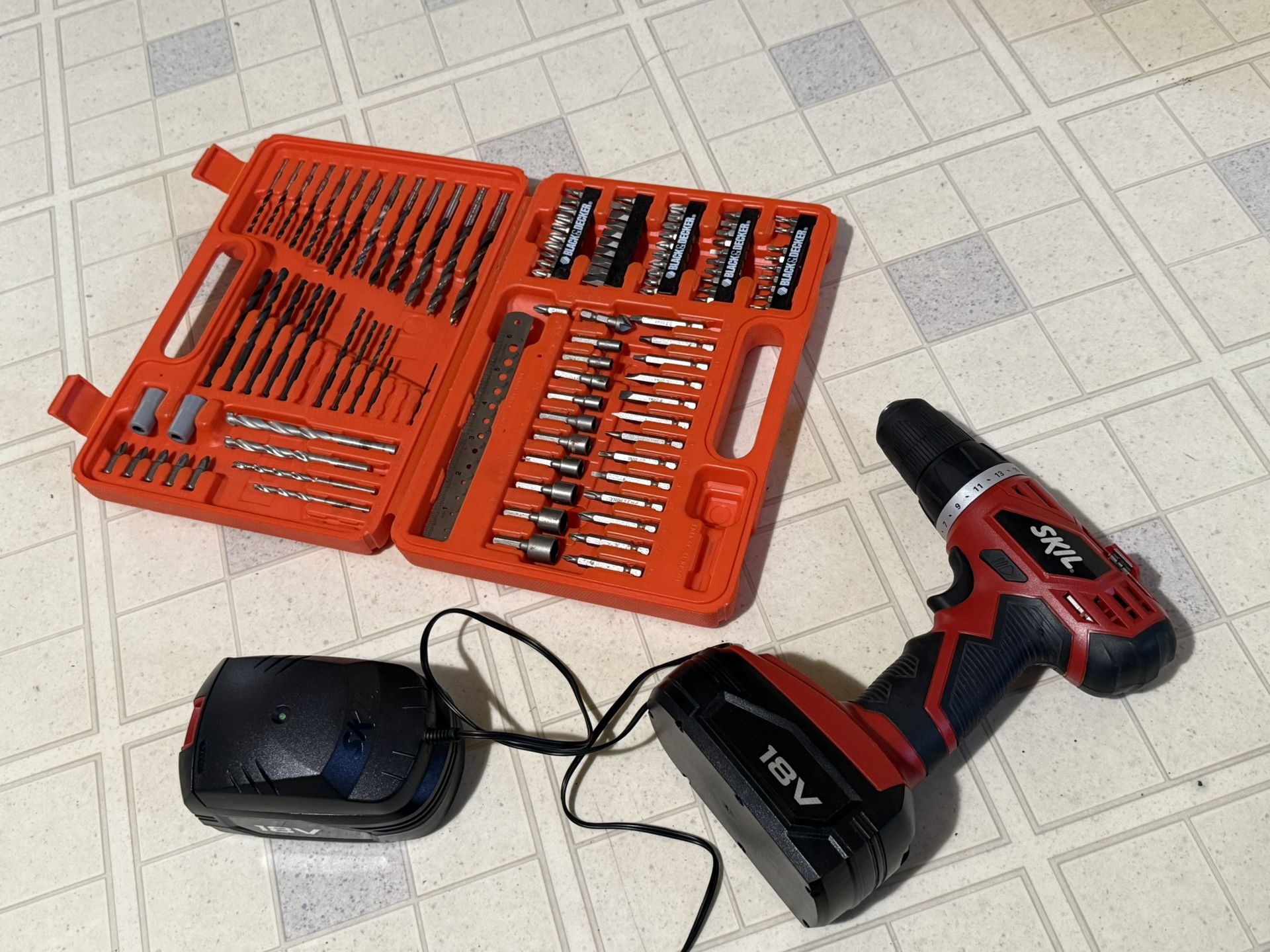 Like New Skil 5.0 Amp Corded Drill 3/8”