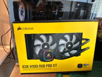 Corsair iCUE H100i RGB PRO XT Liquid CPU Cooler