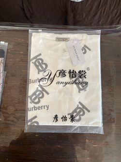 White Graphic T-Shirt with Mixed Branding Print