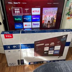 TCL 55" Roku Tv