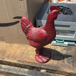 Rooster Red decoration