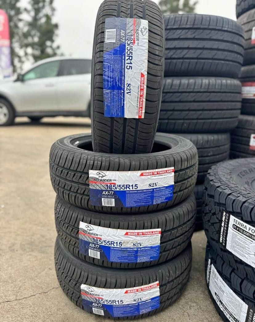 185/55R15 Atlander Set Of 4 New Tires