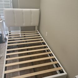 Twin Bed and Mattress 