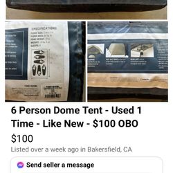6 Person Tent