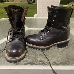 Carolina Steel Toe Logger Boots