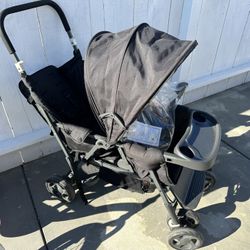 Joovy Caboose LX Double Stroller Sit And Stand 