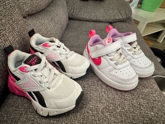 Toddler Reebok and Nike Sneakers Bundle