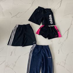 Youth Adidas Pants And Shorts Pack 