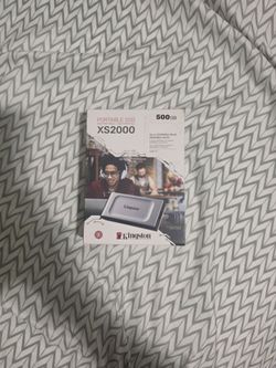Kingston XS2000 Portable SSD 500GB USB-C for computer laptop gaming