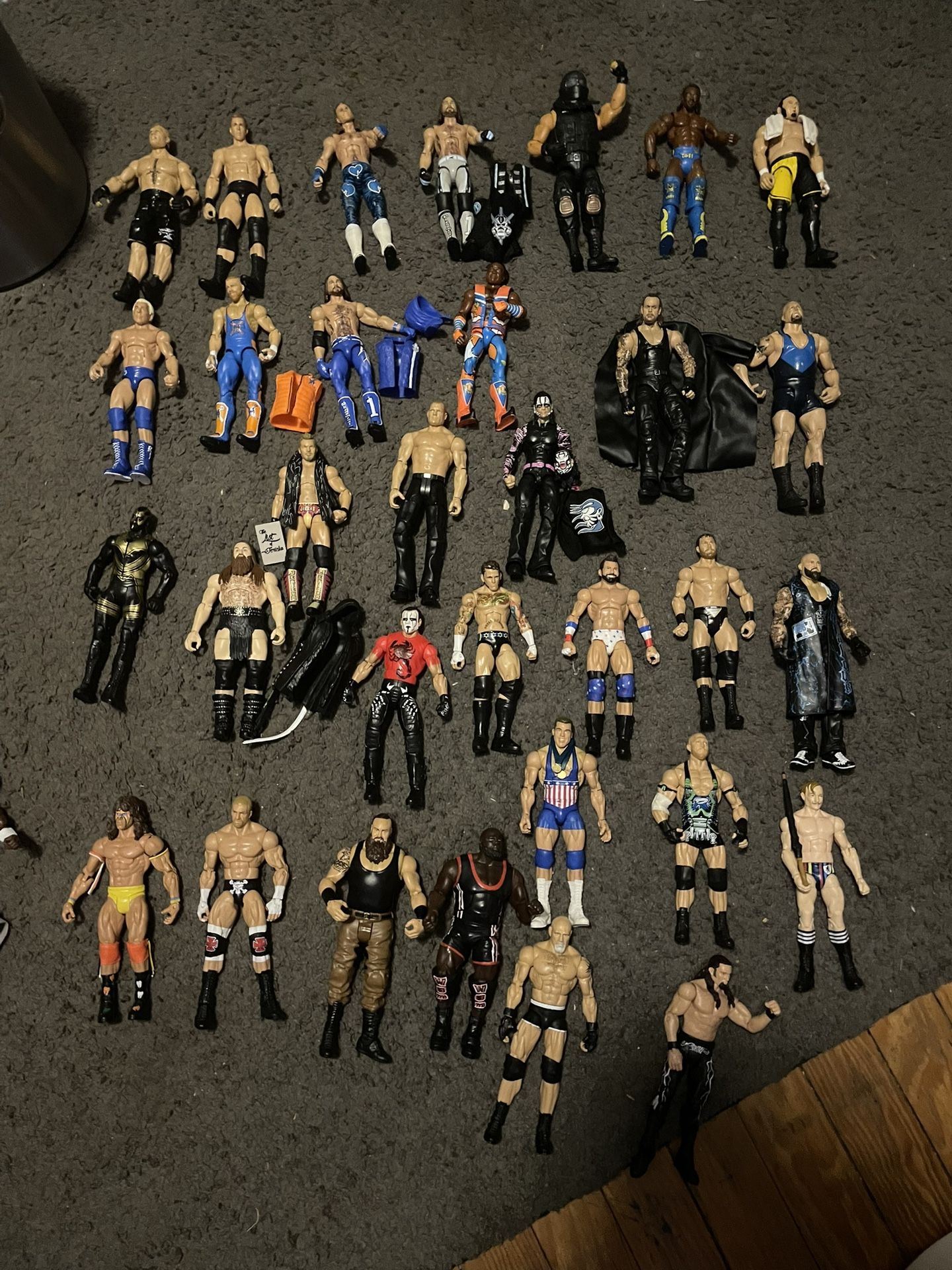 Elite And Basic WWE Figures