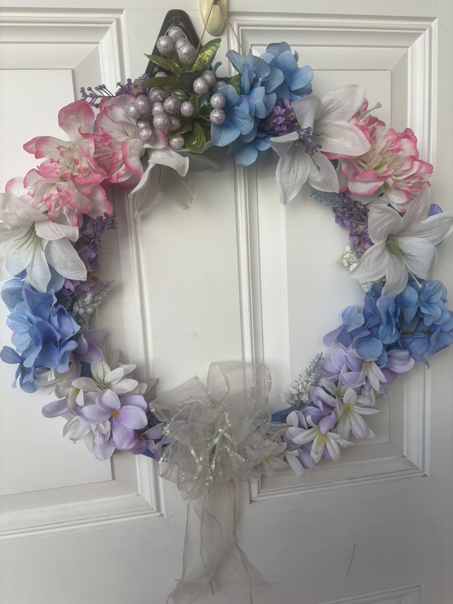 Floral Wreath Door