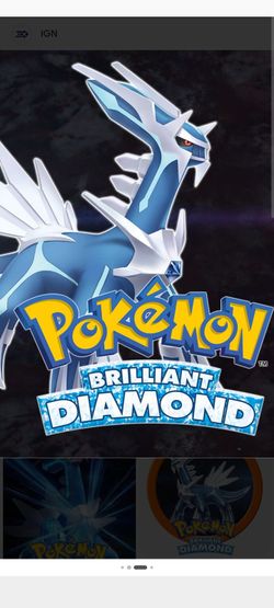 Pokemon Brilliant Diamond For Nintendo Switch..