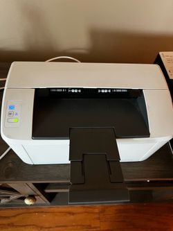 HP LaserJet Pro M15w Wireless Monochrome Laser Printer - new toner cartridge!