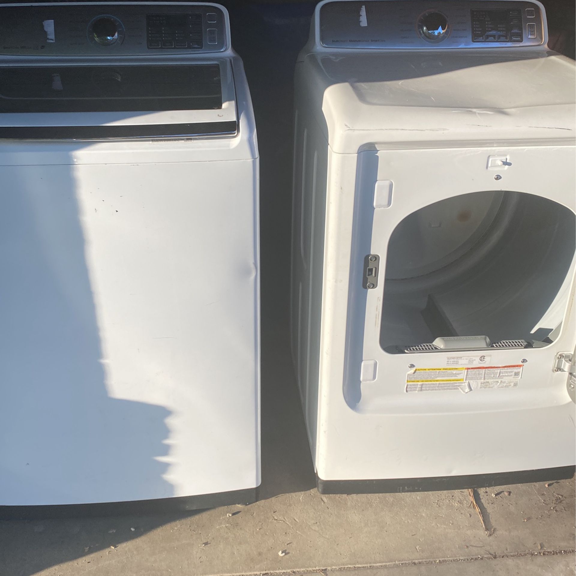 Washers And Dry.  Samsung 
