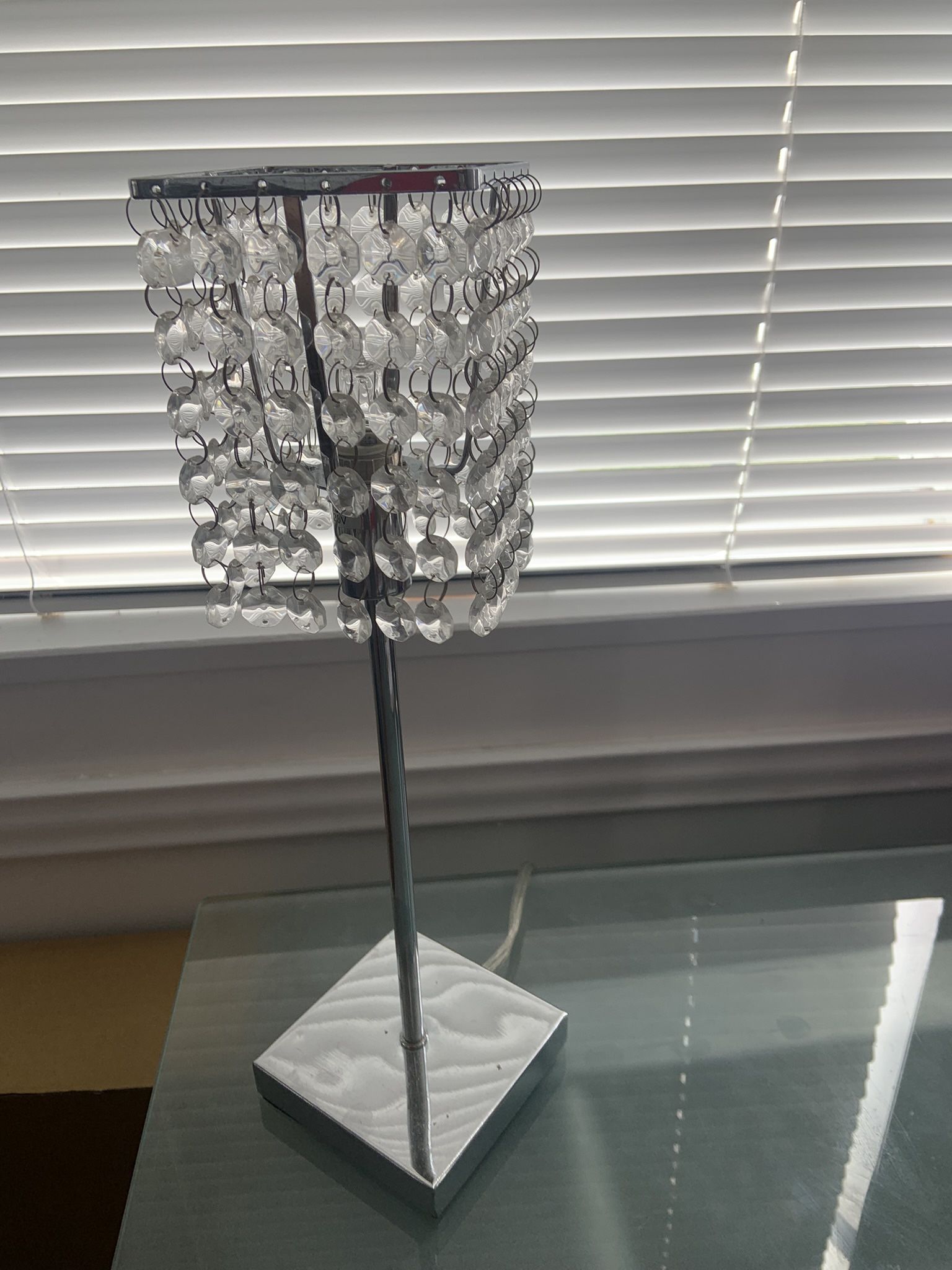 Small Crystal Lamp