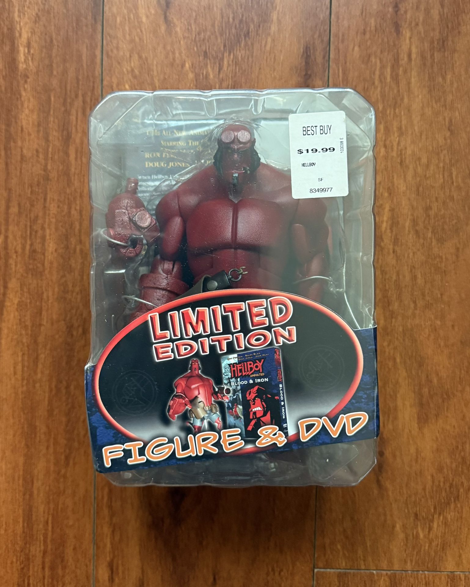 NEW Hellboy Blood and Iron DVD Movie and Figure