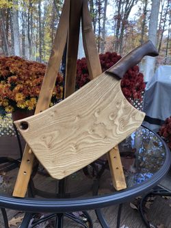 Meat Clever Charcuterie Board
