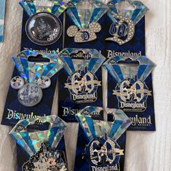 Disney 60th Anniversary pins
