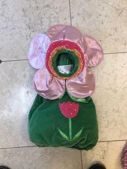 12 month baby flower costume