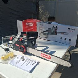 Oregon 18" Self Sharpening Electric Chainsaw 