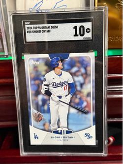2024 Topps 50/50 Shohei Ohtani Dodgers SGC 10