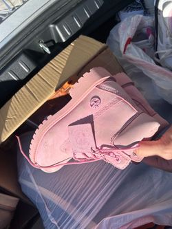 Pink timberlands