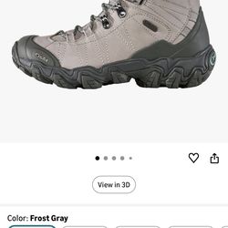 Oboz Women's Bridger Mid B-DRY Hiking Boot size 8