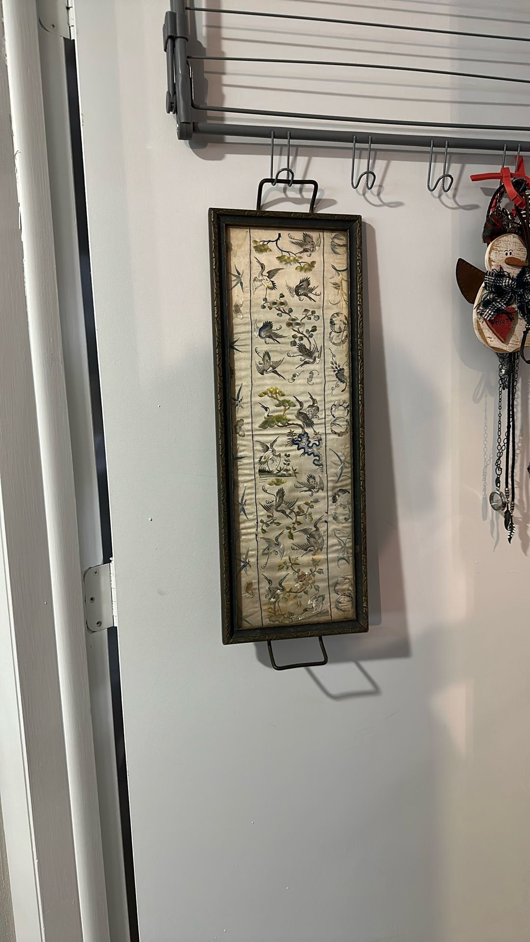 Frames Chinese Silk Embroidery Panel