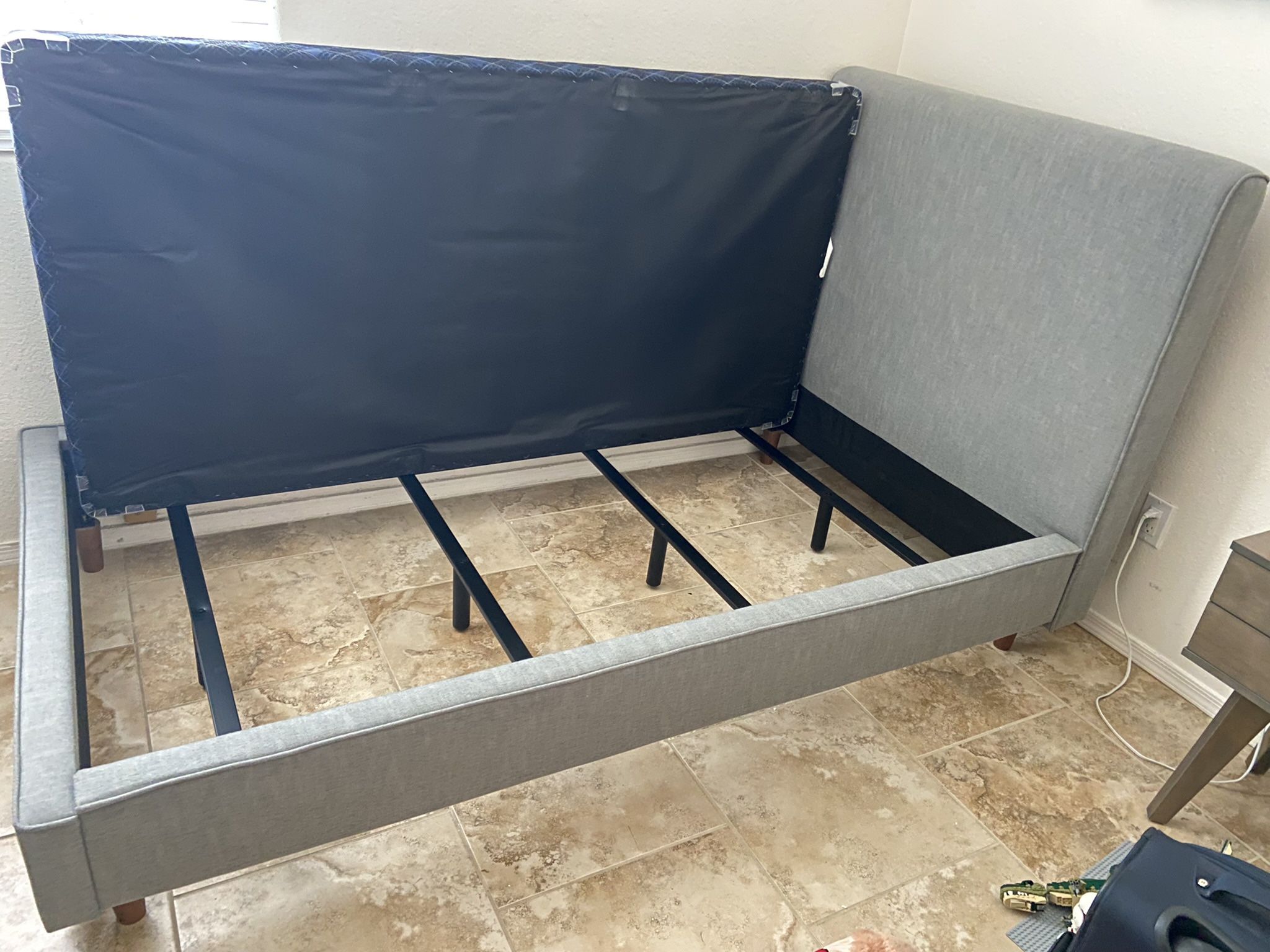 Twin Upholstered Bed