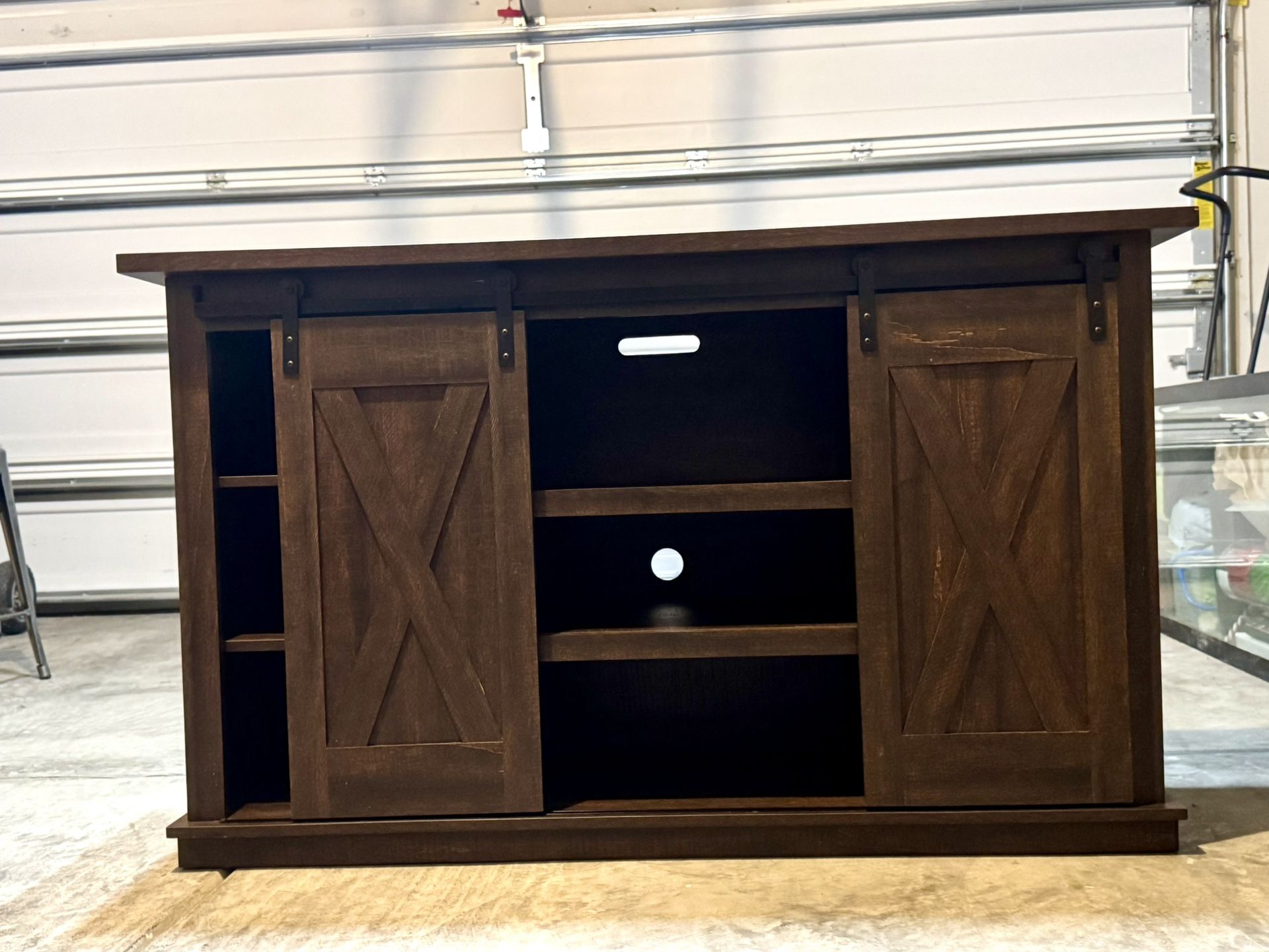 Dark Wood Tv Stand