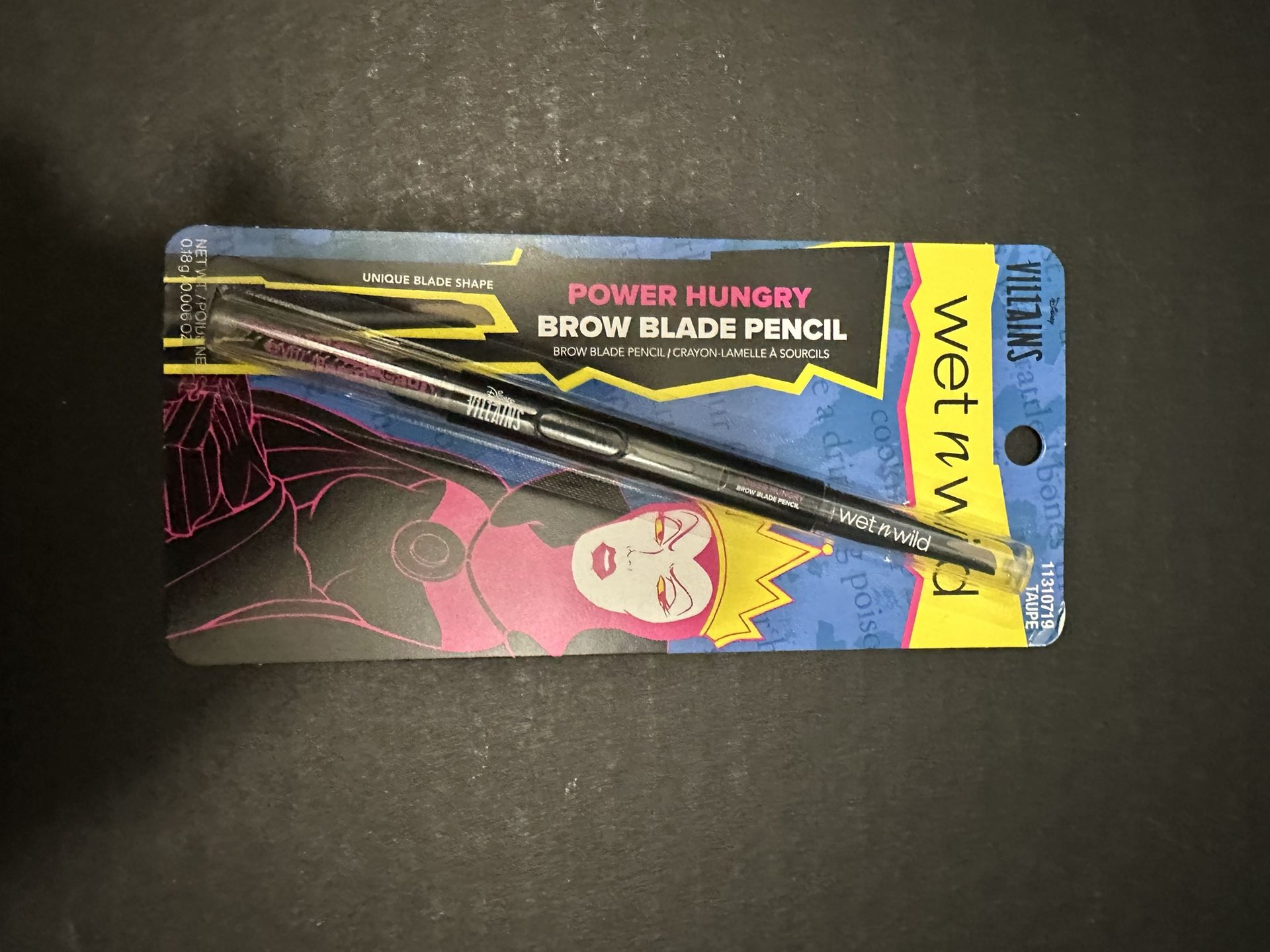 Wet & Wild Power Hungry Brow Blade Pencil Disney Villains
