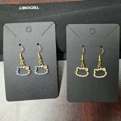 Hello Kitty Studded Earrings