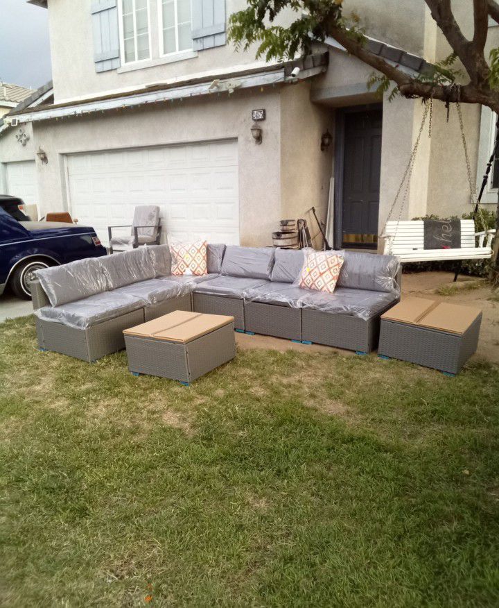 Patio 4% patio furniture outdoor furniture brand new outdoor 8 piece patio furniture set โ๏ธ๐
