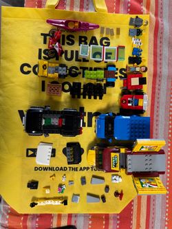 LEGO Mixed Lot Pieces Minifigures Vehicles