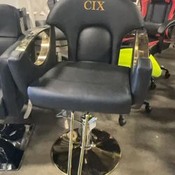 Salon Chair Black 