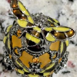 Hand Painted Perfume Bottle