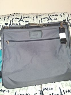 Samsonite Expandable 42' Gray Garment Suit Travel Bag Clean 