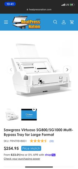 Sg1000 Bypass Tray For Sublimation Printer