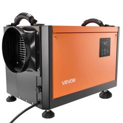 538# 70 Pints Commercial Dehumidifier with Pump, Portable Crawl Space Dehumidifiers for Basement Storage Room Industrial, Auto Defrost/Drainage, Heavy