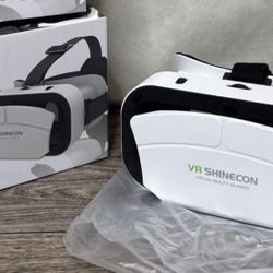New! VR SHINECON SC-G12 Virtual Reality Glasses for Smartphone, 3D VR Headset