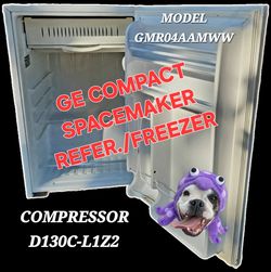 GE Spacemaker Compact Refrigerator Freezer